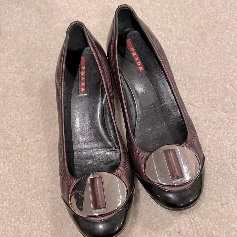 Prada Shoes With Short Heel